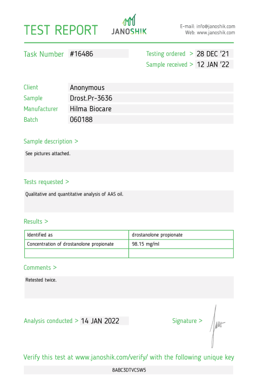 Drostanolone Propionate (USA) - Image 2