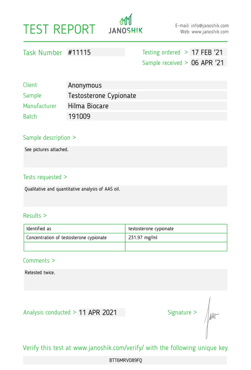 Testosterone Cypionate (USA) - Image 2