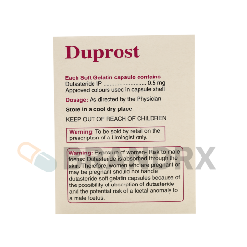 Duprost 0.5 mg (100 caps) - Image 2