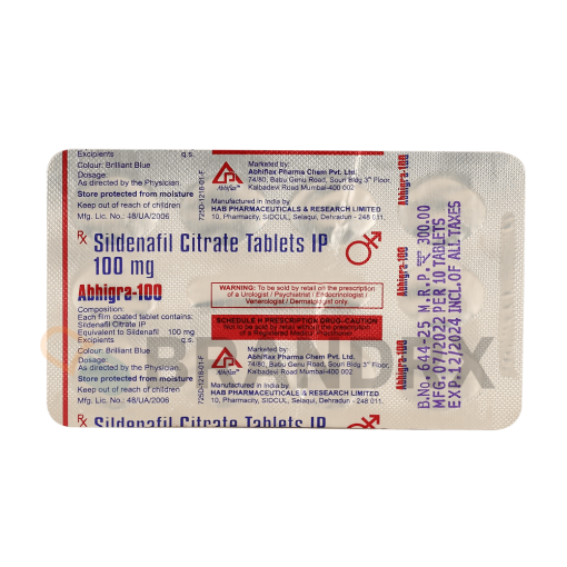 Abhigra 100 mg