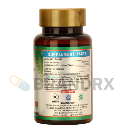 Shuddha Guggulu 500 mg - Image 2