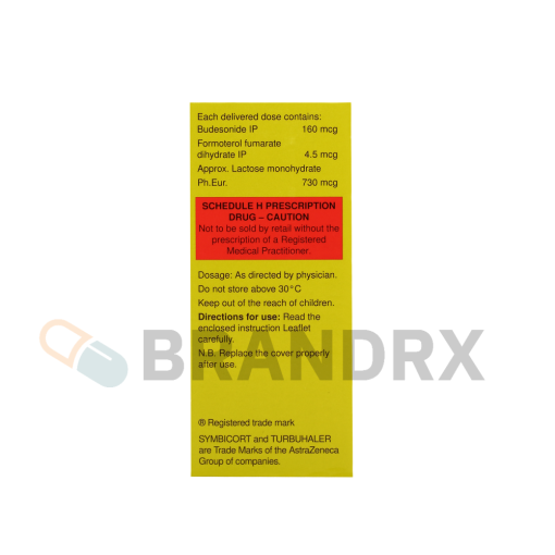 Symbicort Turbuhaler 60 MD 160/4.5 mcg - Image 2
