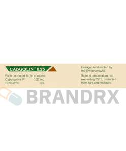 Alternative view of Cabgolin 0.25 mg