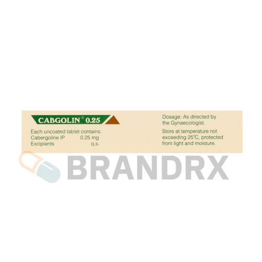 Cabgolin 0.25 mg - Image 2