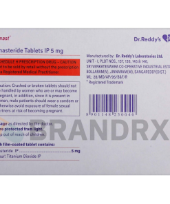 Alternative view of Finast 5 mg