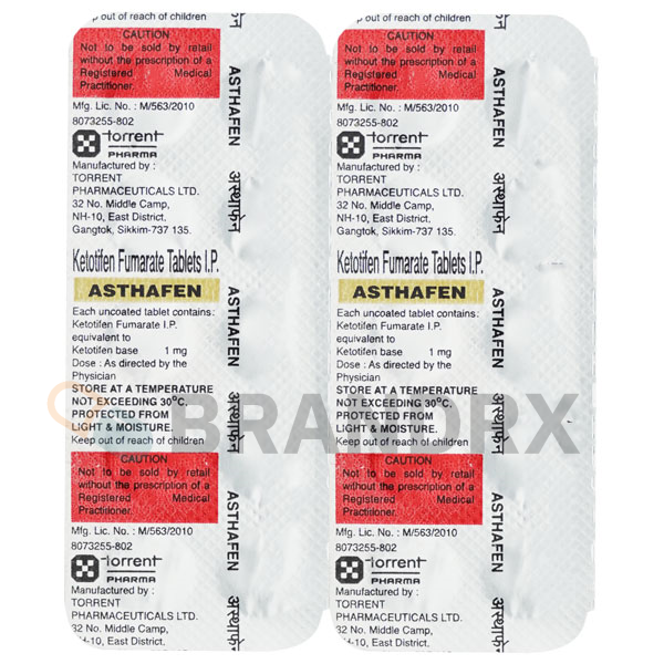Alternative view of Asthafen 1 mg