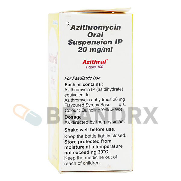 Alternative view of Azithral Liquid 20 mg/ml