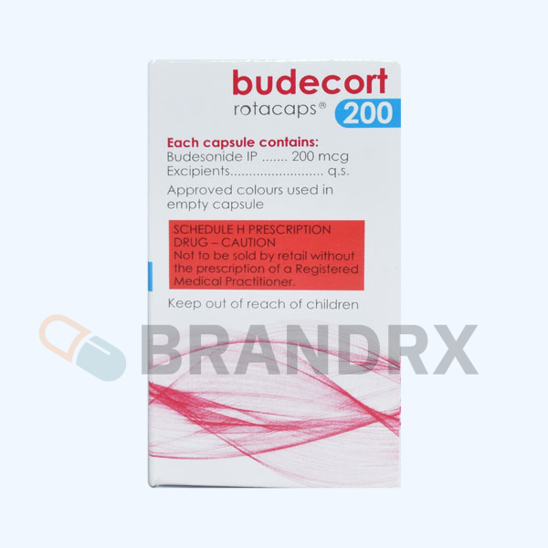 Alternative view of Budecort Rotacaps 200 mcg