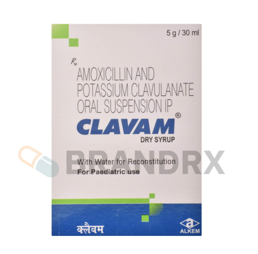 Clavam Dry Syrup 125/31.25 mg