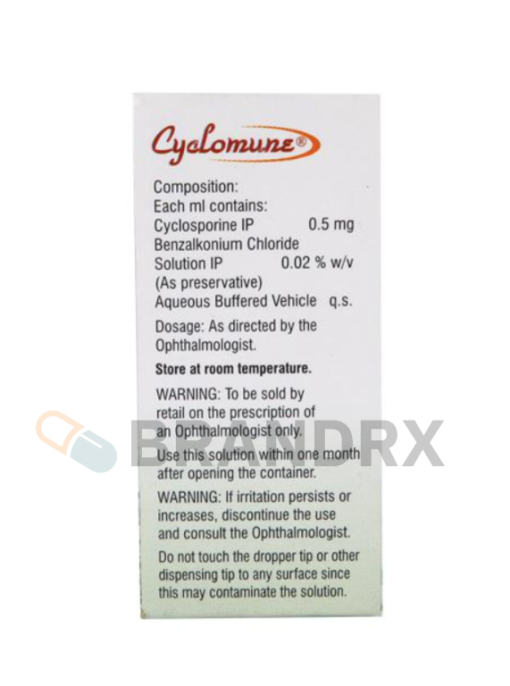 Cyclomune Eye Drops 0.05% - Image 2