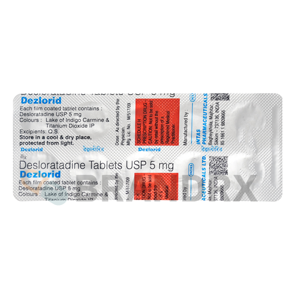 Alternative view of Dezlorid 5 mg