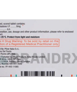 Alternative view of Medrol 8 mg