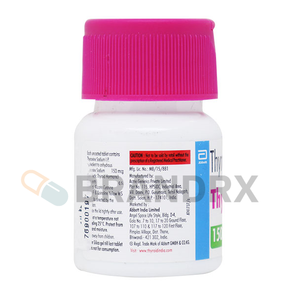 Alternative view of Thyronorm 150 mcg