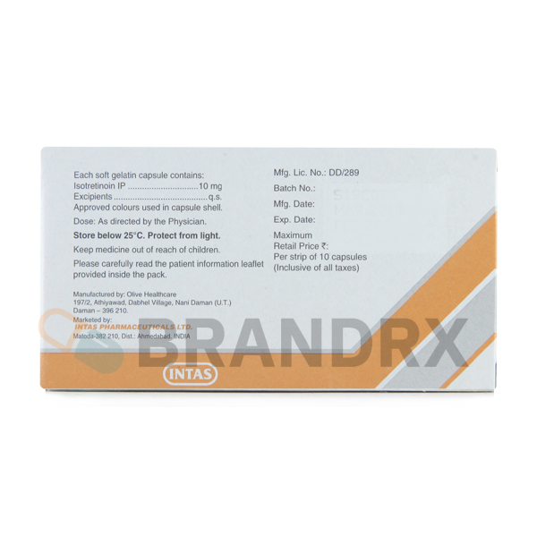 Alternative view of Tretiva 10 mg