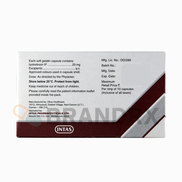 Alternative view of Tretiva 20 mg