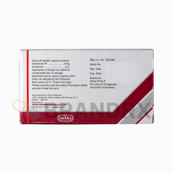 Alternative view of Tretiva 5 mg