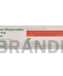 Alternative view of Wysolone 20 mg