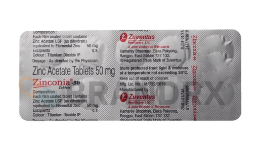 Zinconia 50 mg